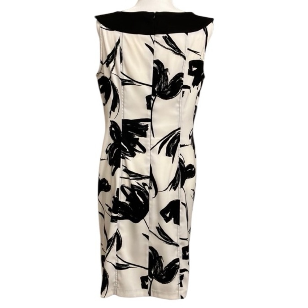 4/$20 AB studios, black and white dress - Picture 2 of 9